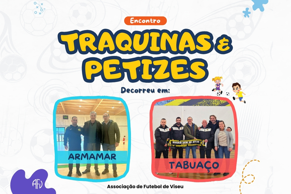 Encontro de Traquinas e Petizes em Futsal decorreu em Armamar e Tabuaço